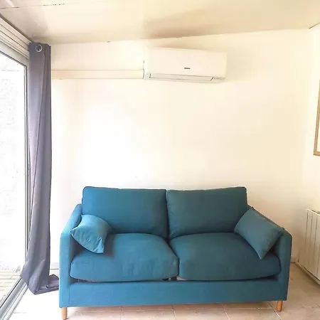 Bord De Mer : Studio Avec Salon D'Ete A Sausset Extérieur photo